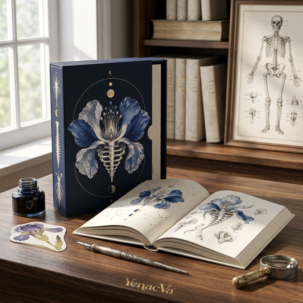 YenacVa Anatomical Botanical Art Book Set