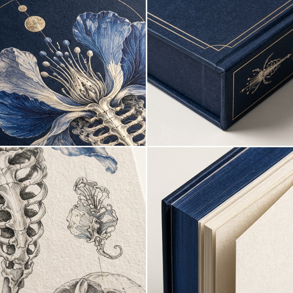 YenacVa Anatomical Botanical Art Book Set