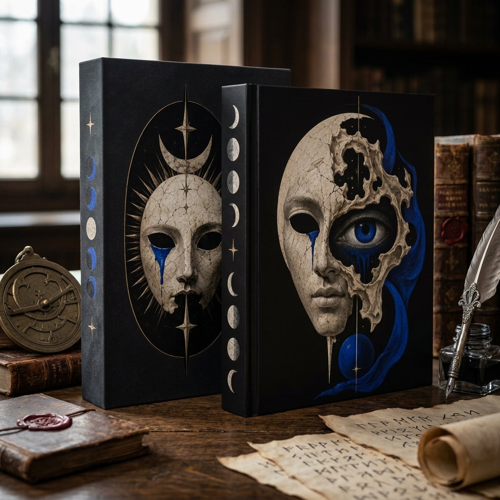 YenacVa Blue Eye Mask Collector Art Book Set