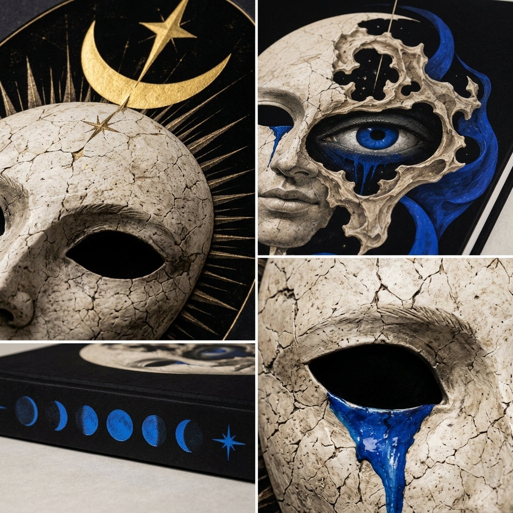 YenacVa Blue Eye Mask Collector Art Book Set