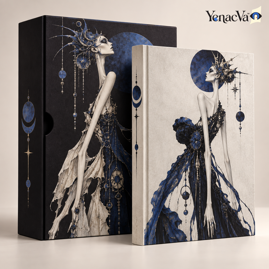YenacVa Surreal Couture Illustration Art Book Set