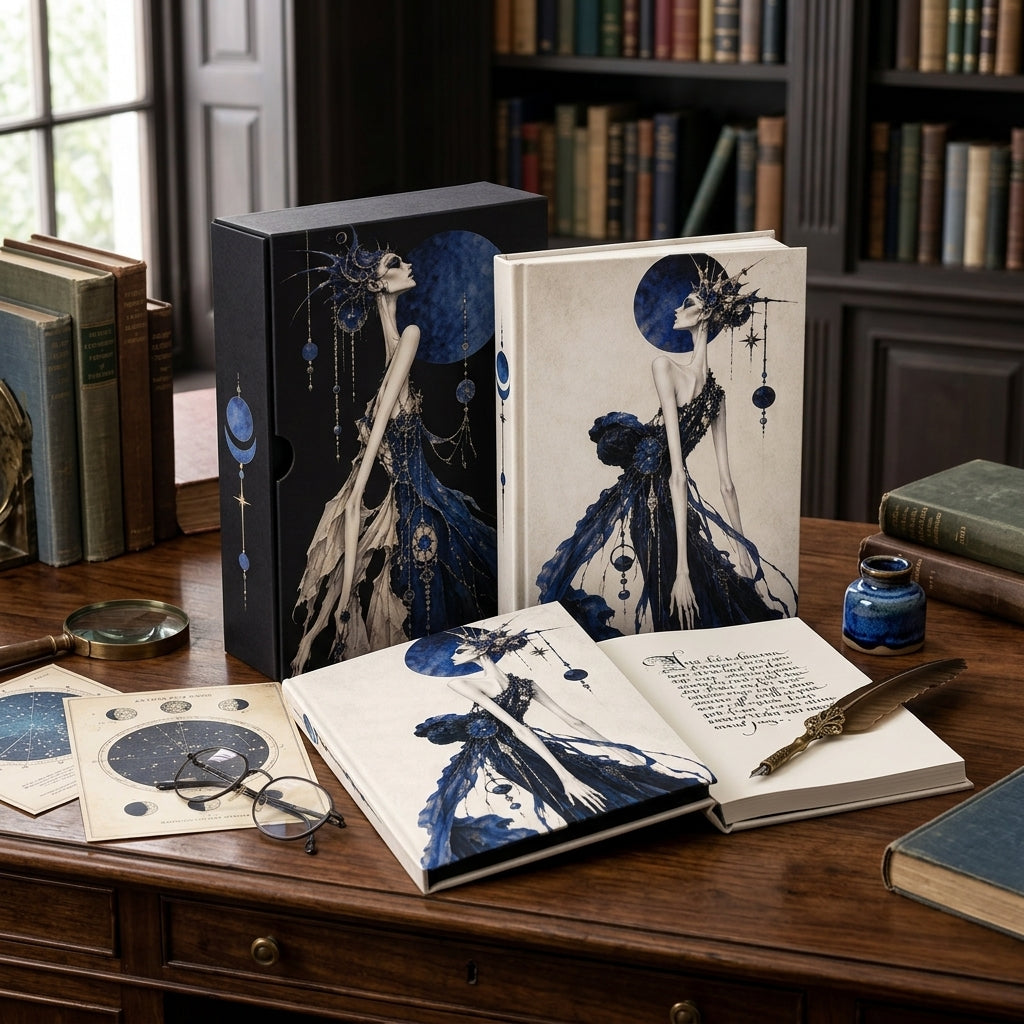 YenacVa Surreal Couture Illustration Art Book Set