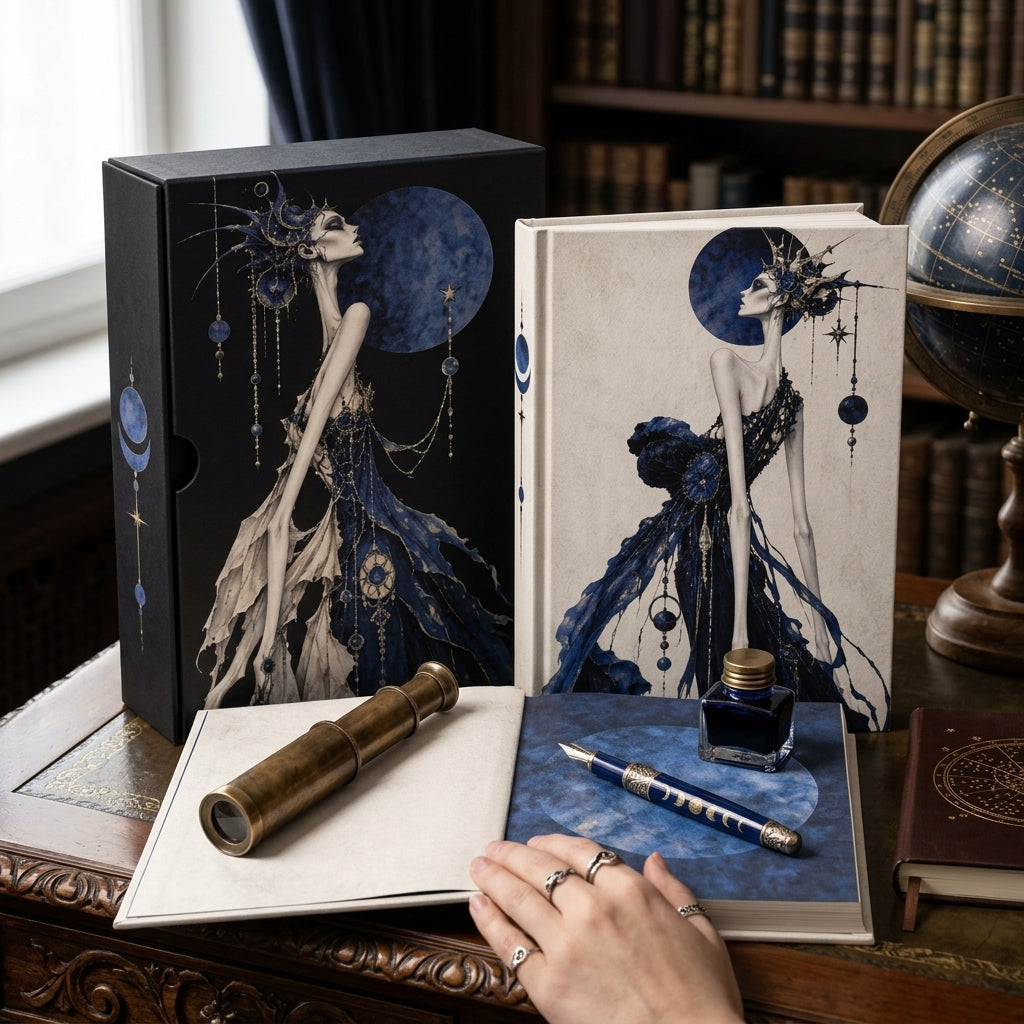 YenacVa Surreal Couture Illustration Art Book Set