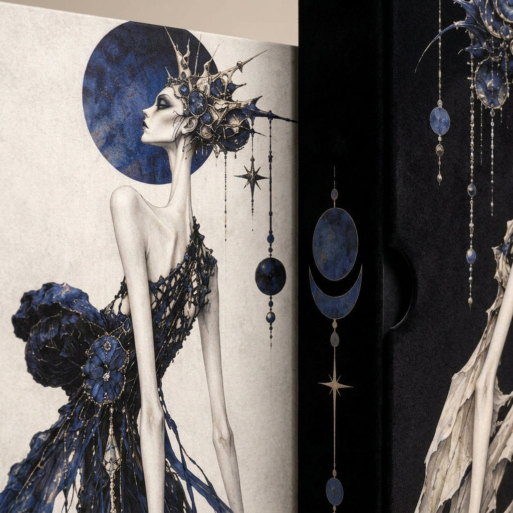 YenacVa Surreal Couture Illustration Art Book Set
