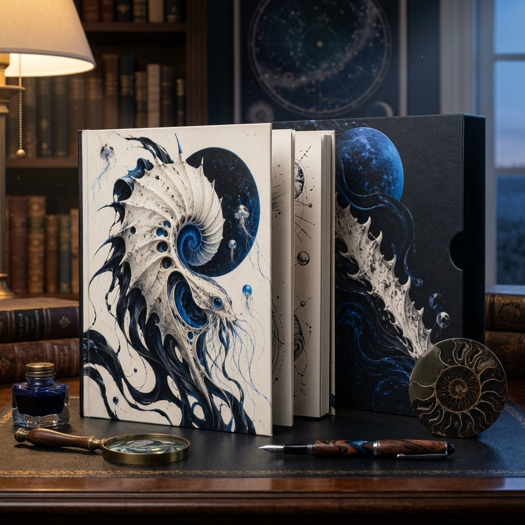 YenacVa Abyssal Shell Surreal Art Book Set — view 1